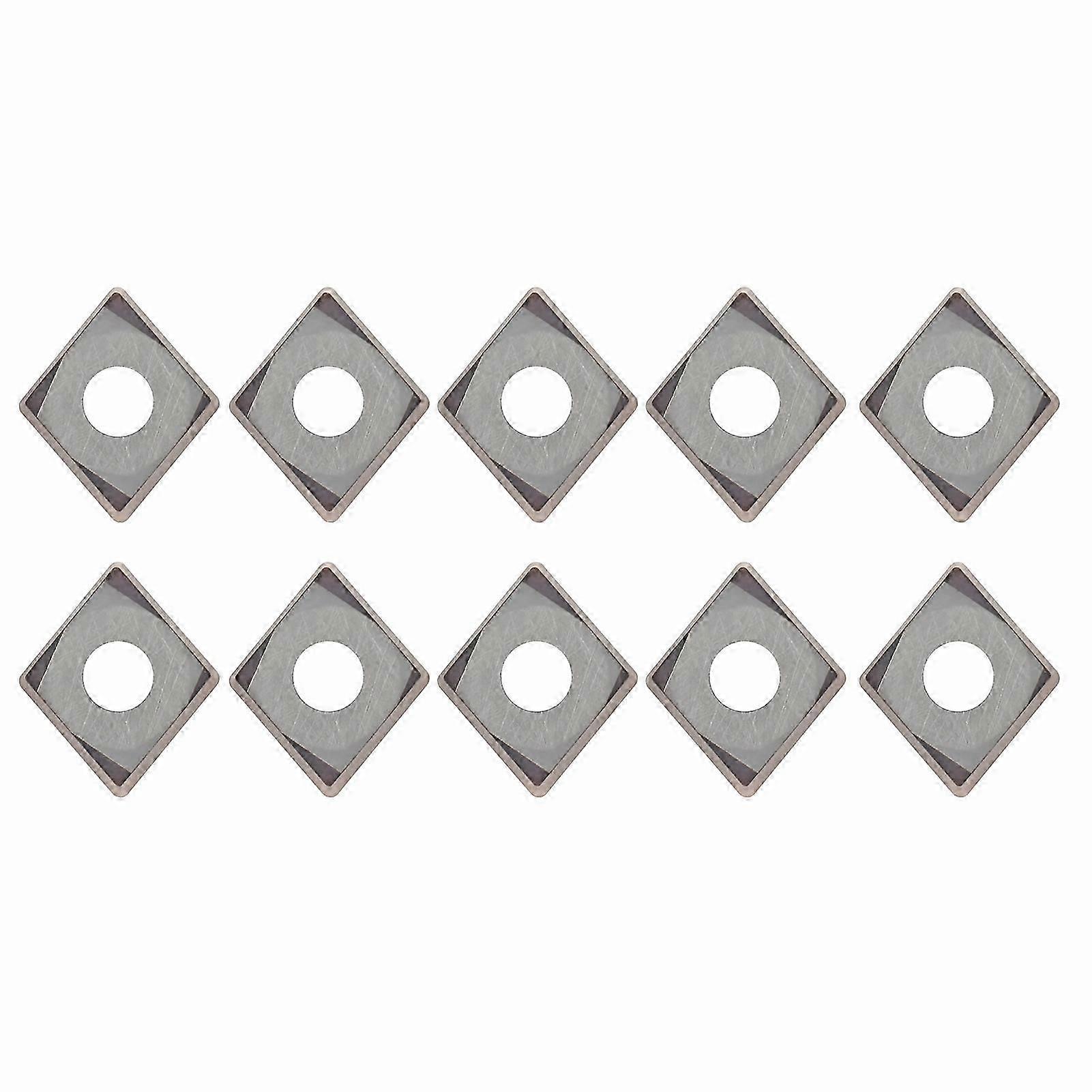 10Pcs CNC Lathe Turning Insert Indexable Solid Carbide Blade Cutting CCMT060204?6018