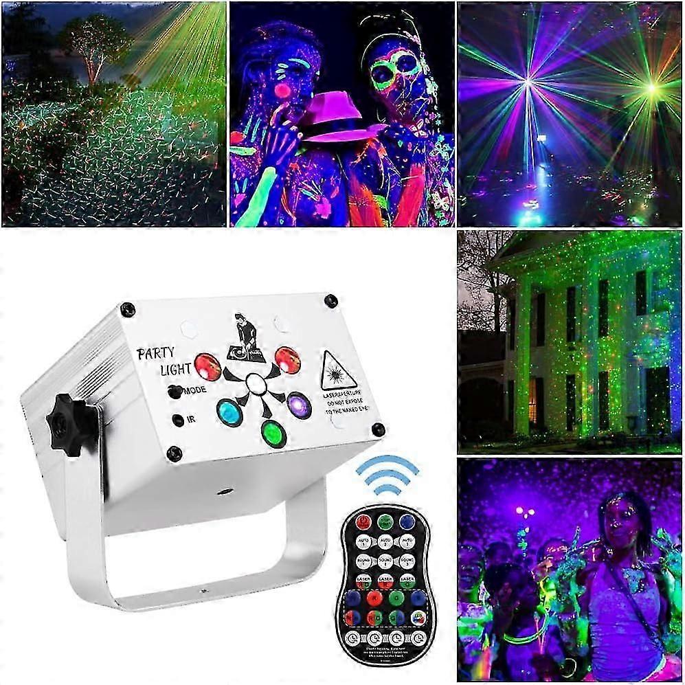 Mini LED UV Strobe Party Lights - Sound Activated