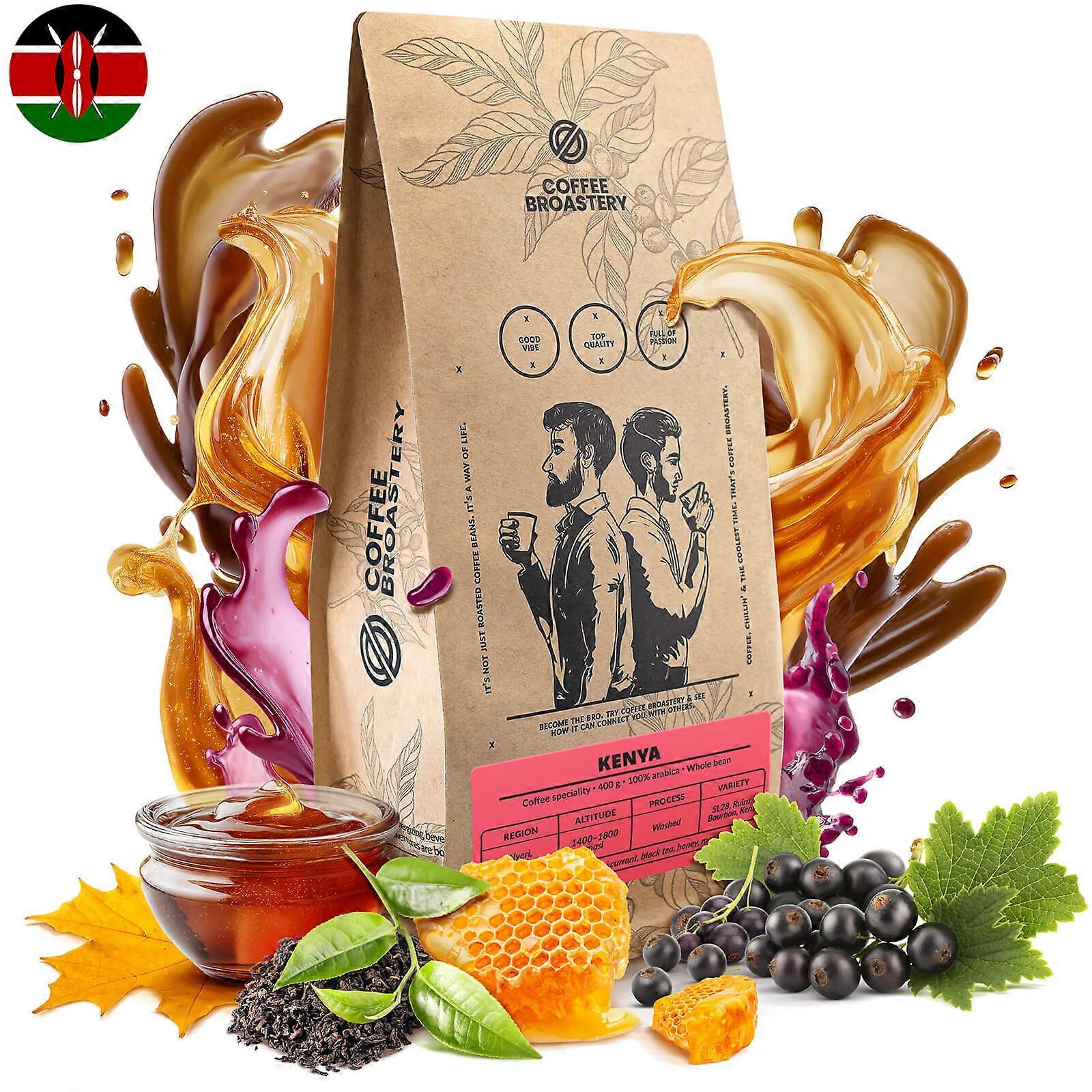 Cafea Broastery - Cafea integrală Kenya Nyeri Speciality 400g