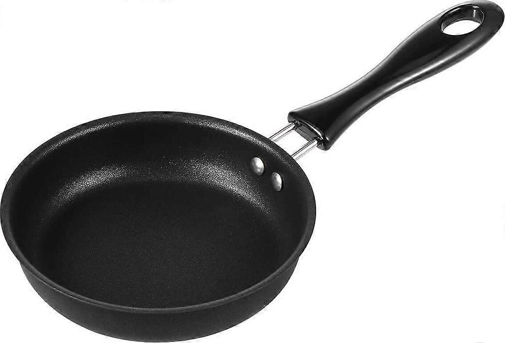 Non-stick frying pan 12cm portable mini frying pan poached egg small kitchen stove