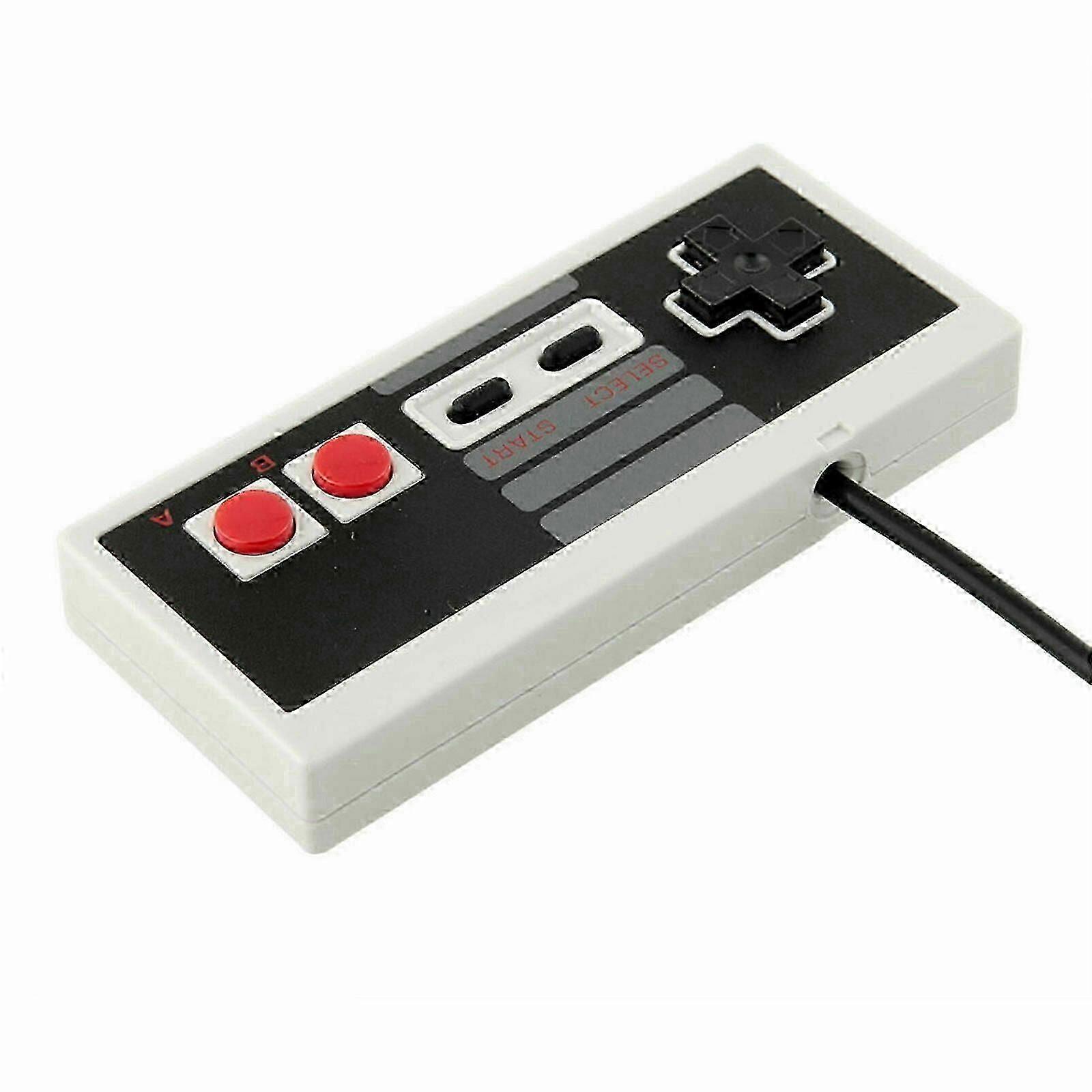 Lot de 2 manettes NES Classic pour Nintendo Classic Mini Edition, manette Nintendo classique pour NES Classic Mini Cord
