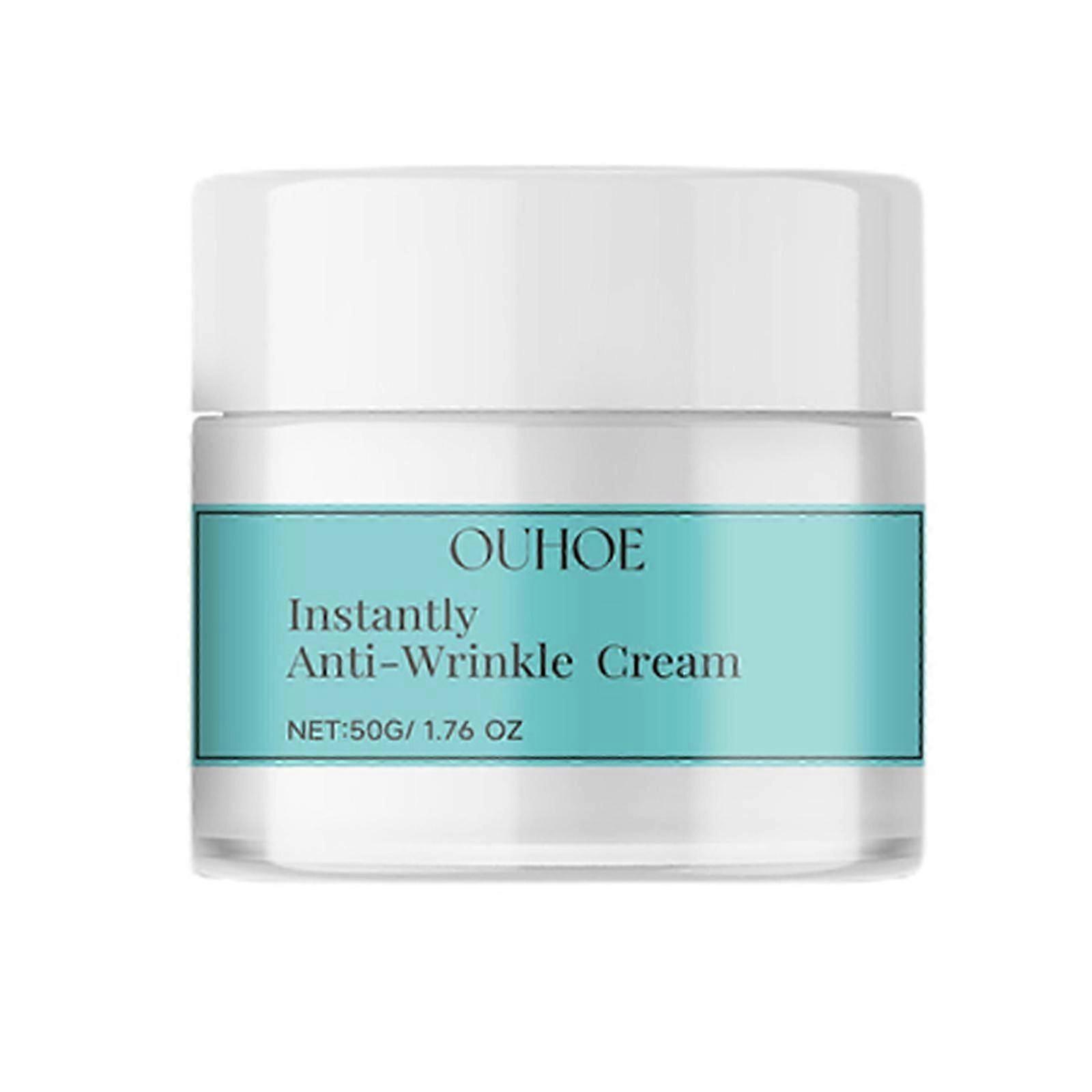 OUHOE Instantly Anti-Wrinkle Cream, Deep Moisturizing Facial For Smoothing Fine Lines
