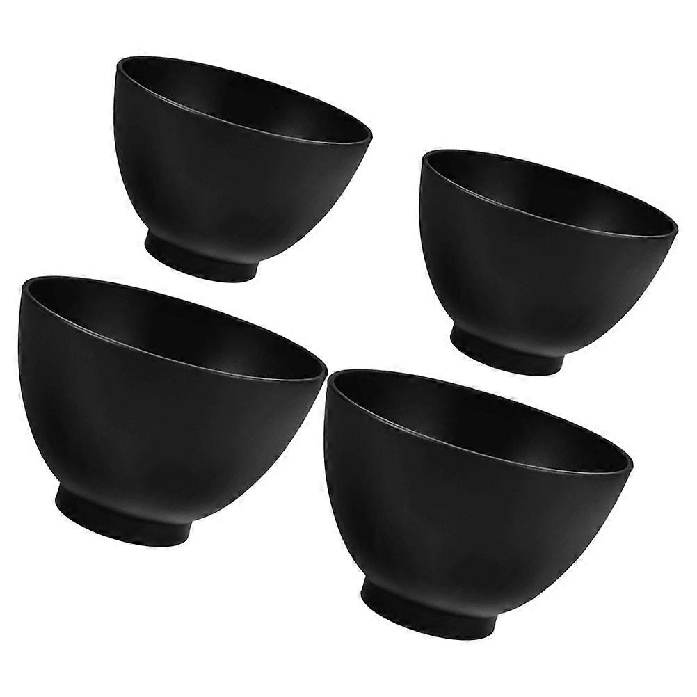 Face Mask Bowl Silicone Mixing Bowls For Diy Beauty Enthusiasts 4Pcs