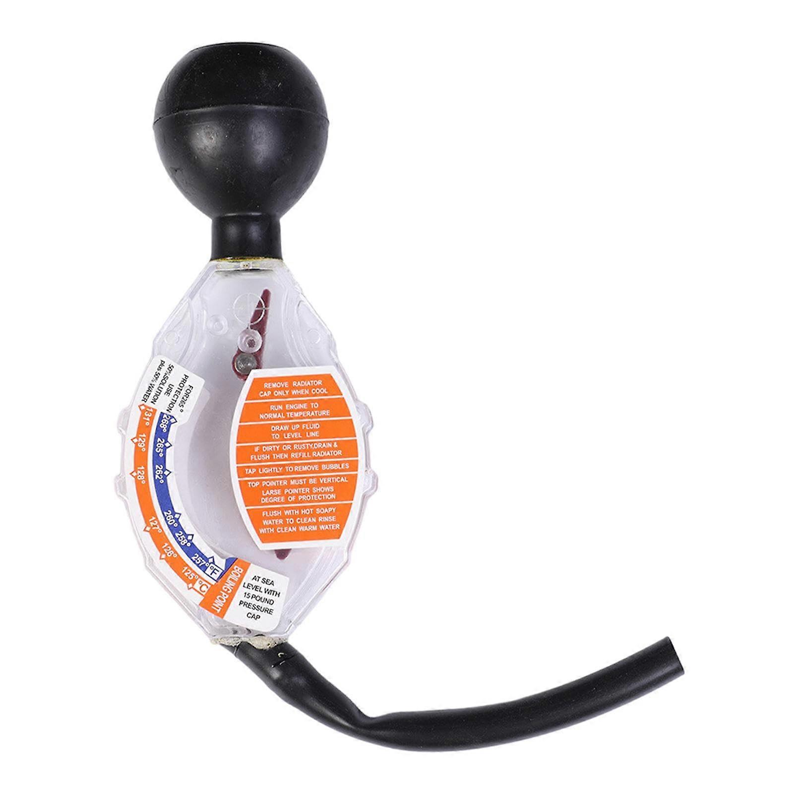 Automotive Antifreeze Tester with Quick Acting Freezing Point Meter, Durable Coolant Refractometer for Car Frost Protection
