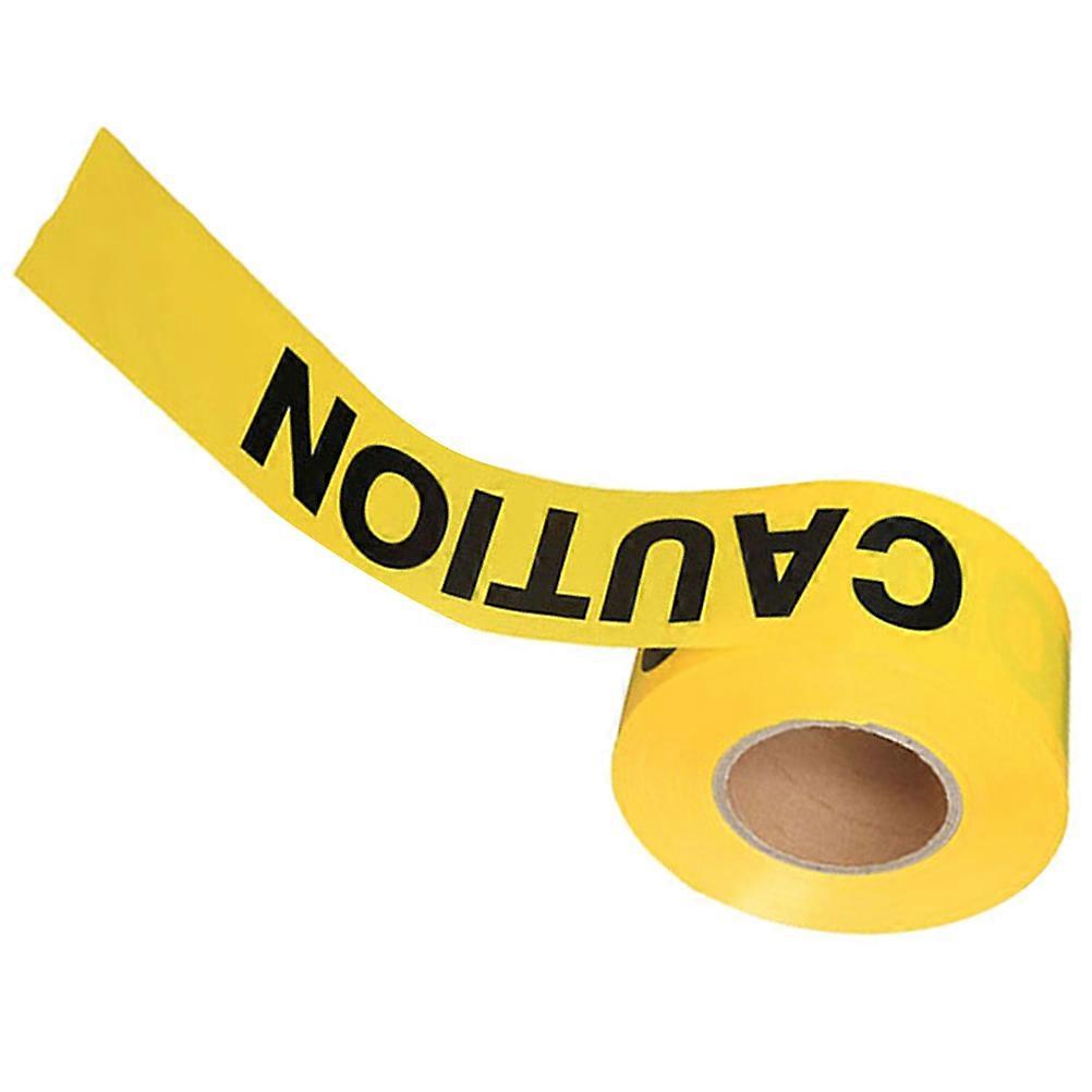 Caution Tape Safety Reminder Barricade Marker PE Material Halloween Party 1 Roll