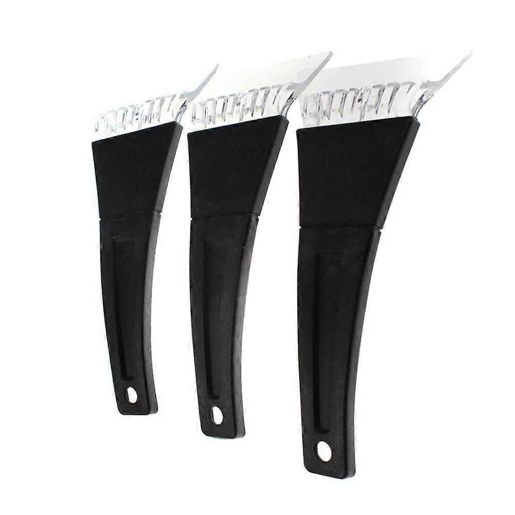 Car Windscreen Ice Scrape Snow Remover for Drivers in Snowy Conditions ABS Material 3Pcs