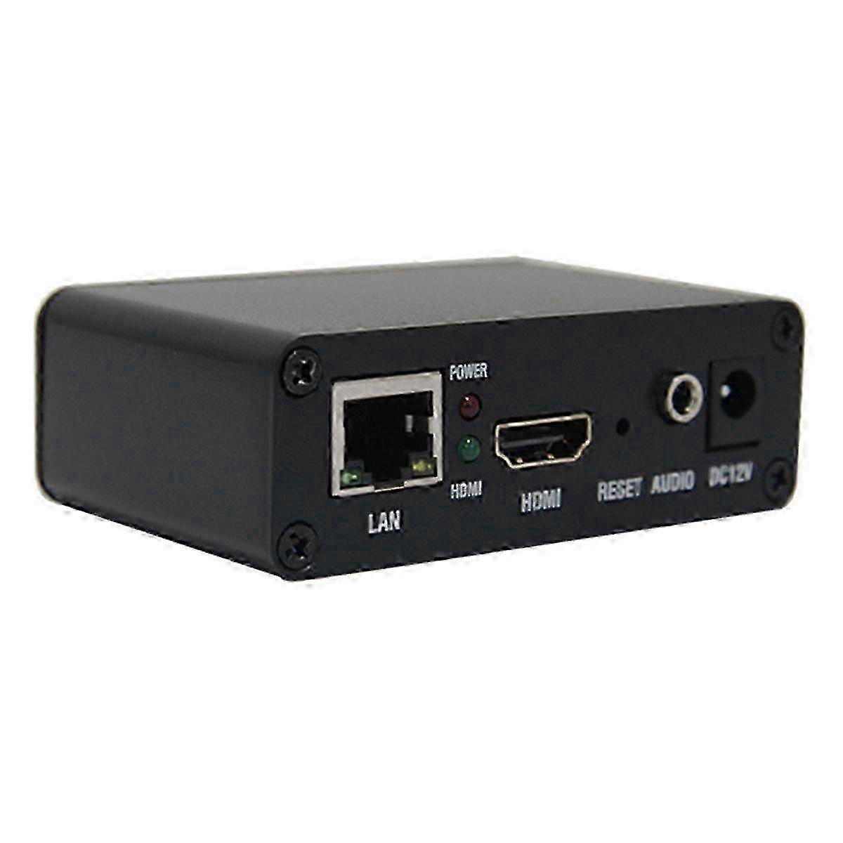 Encodeur de streaming vidéo Mini 265 - Compatible avec VMIX, Collector Computer Monitoring - Noir
