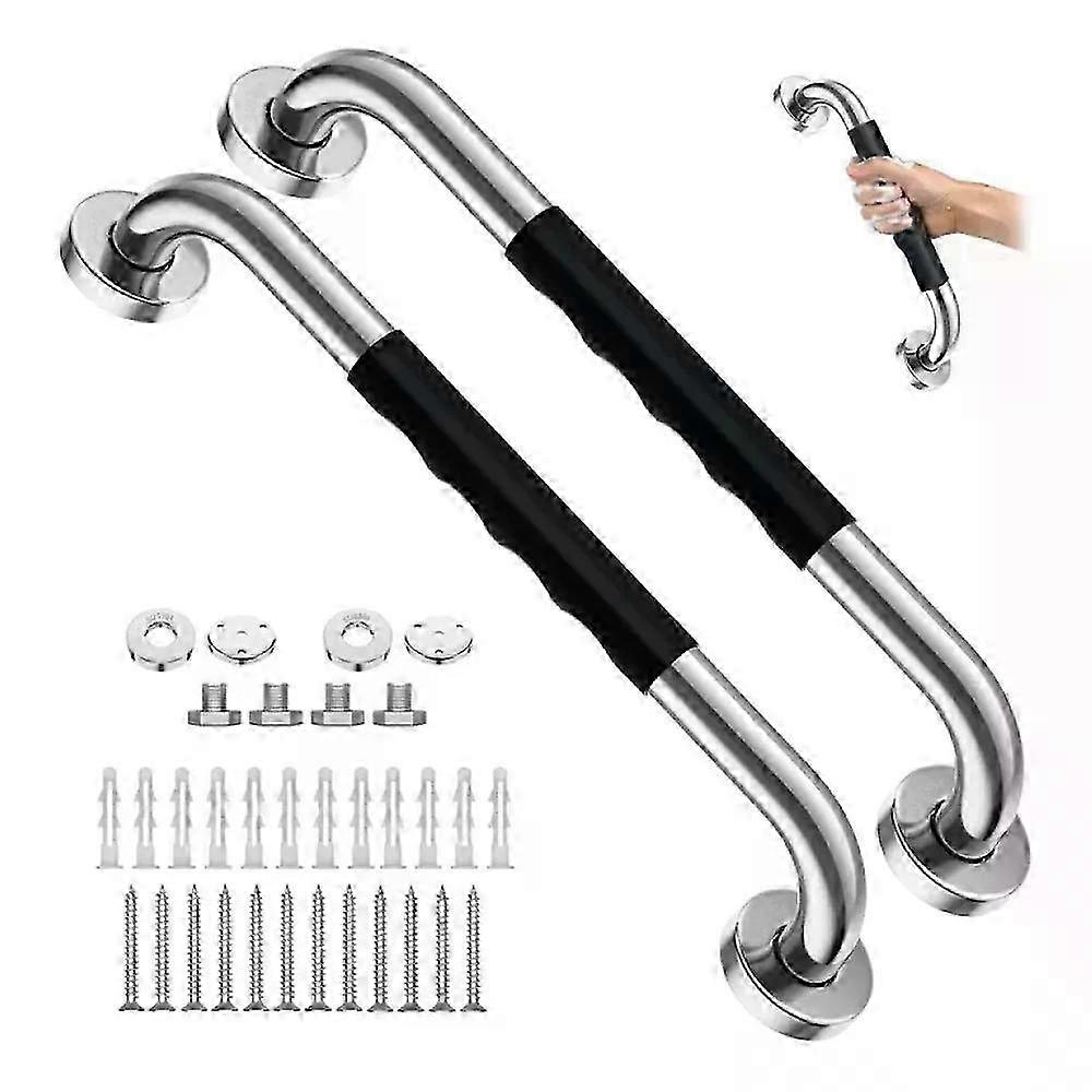 50cm Steel Handrail for Bathroom with 2 Brackets