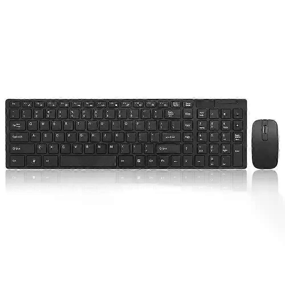Wireless Hot-swappable Keyboard and Mouse Set for Office Use