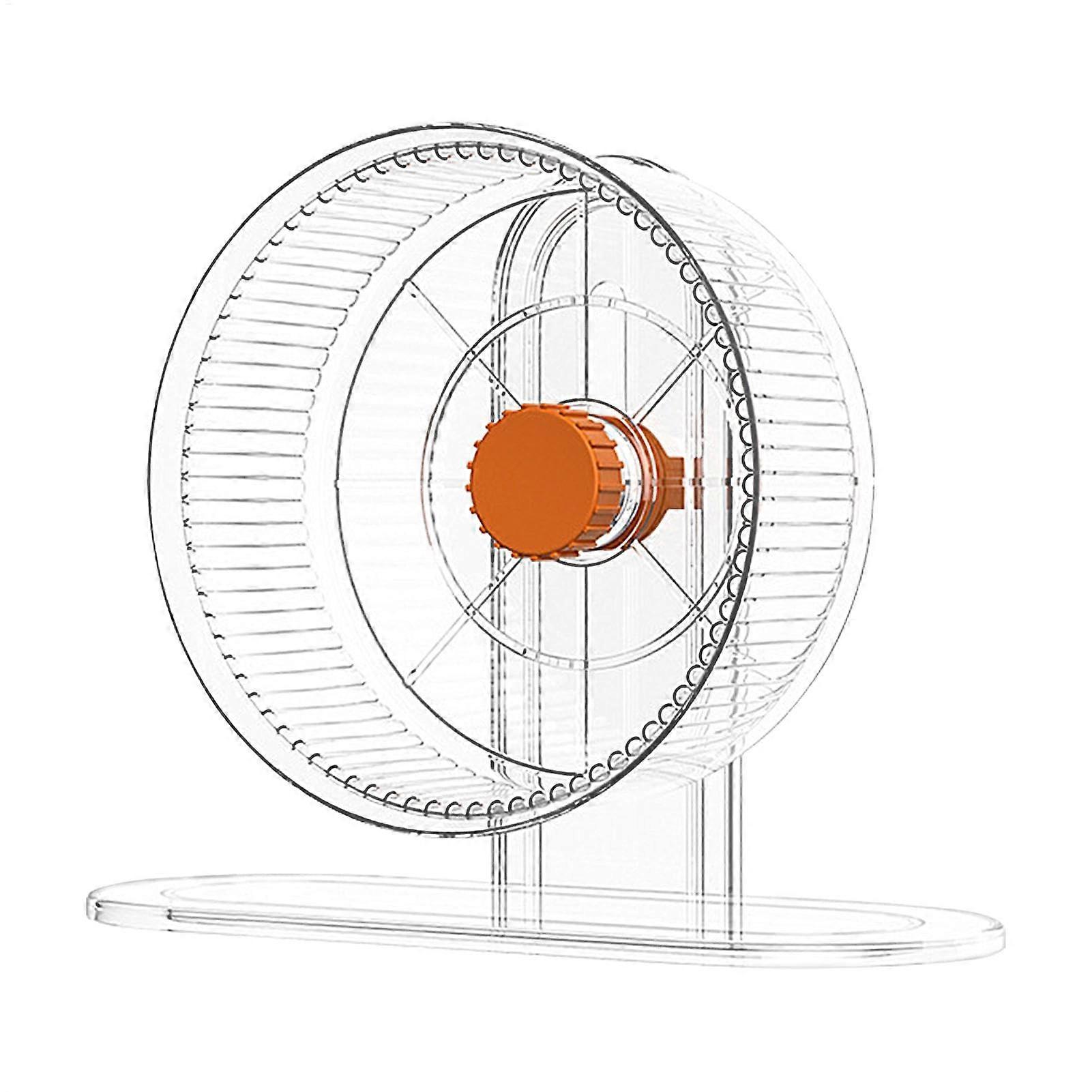 Silent Hamster Wheel Quiet Exercise Wheel for Syrian Hamsters 14 cm