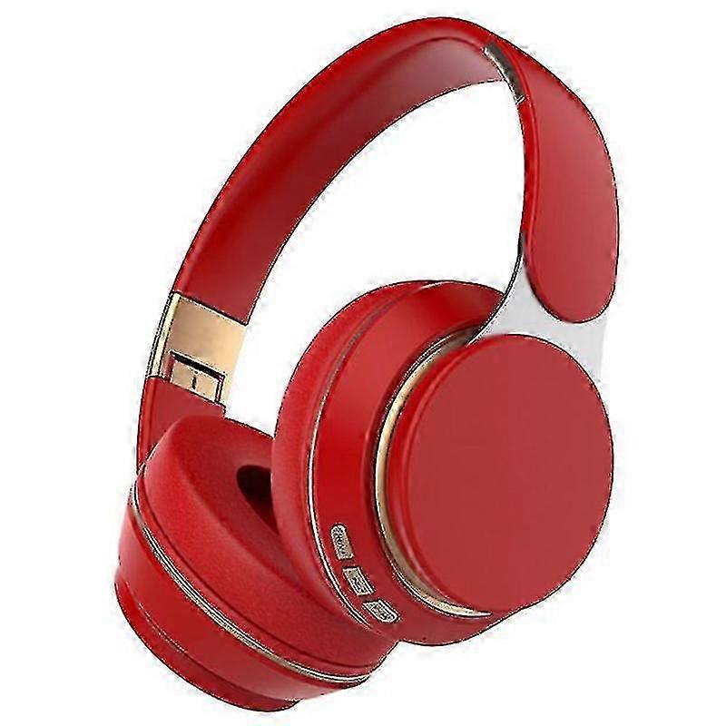 Wireless Bluetooth Over-Ear Headphones with Stereo Sound, Deep Bass, 20h Playtime, Soft Earpads for Travel and Home Use