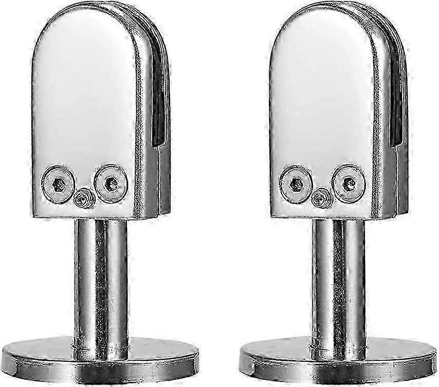 مشبك زجاجي للسلالم ، 2 قطعة مشبك زجاجي 6-8 مم ، 304 مشبك زجاجي من الفولاذ المقاوم للصدأ ، مشابك زجاجية ل