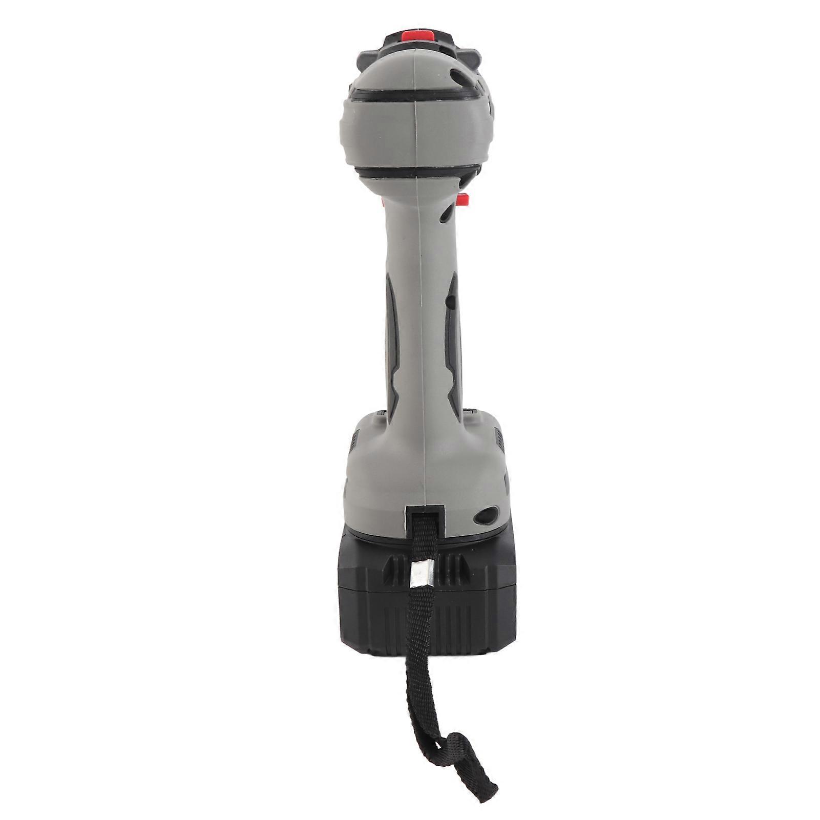 21V Cordless Drill Driver Maximum 200N.m 1/2 Inch Metal Keyless Chuck 0-2150RMP Variable Speed Impact Hammer Drill Screwdriver with Plastic Tool Box