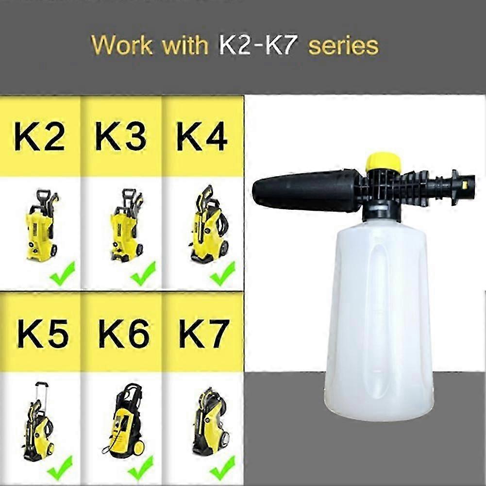 For K Series K2/K3/K4/K5/K6/K7 Foam Sprayer Nozzle