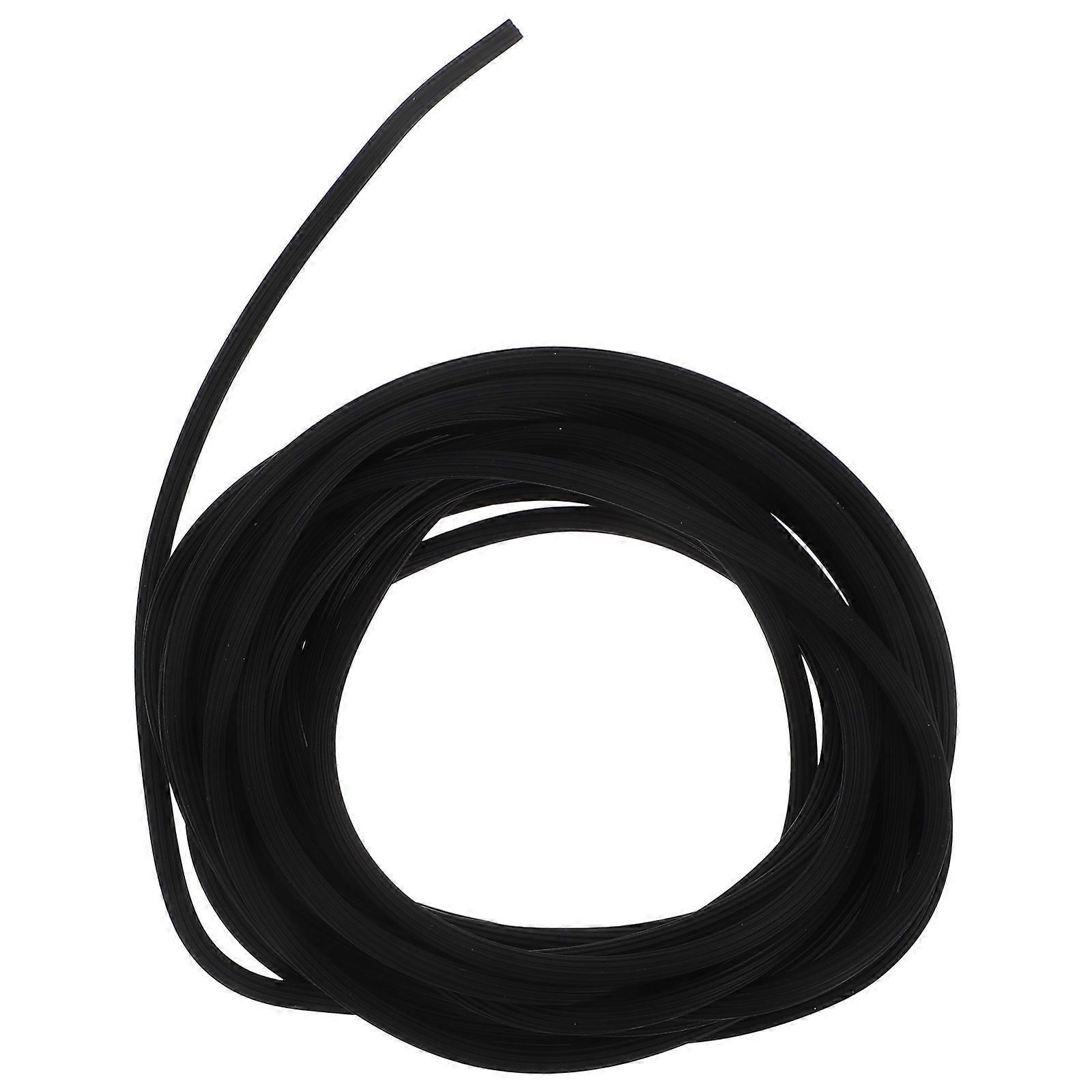 Window Screen Roll Replacement Mesh Sealing Strip For Windows Doors All Climates Black 300.00X0.30X0.30CM Easy Maintenance 1Pack