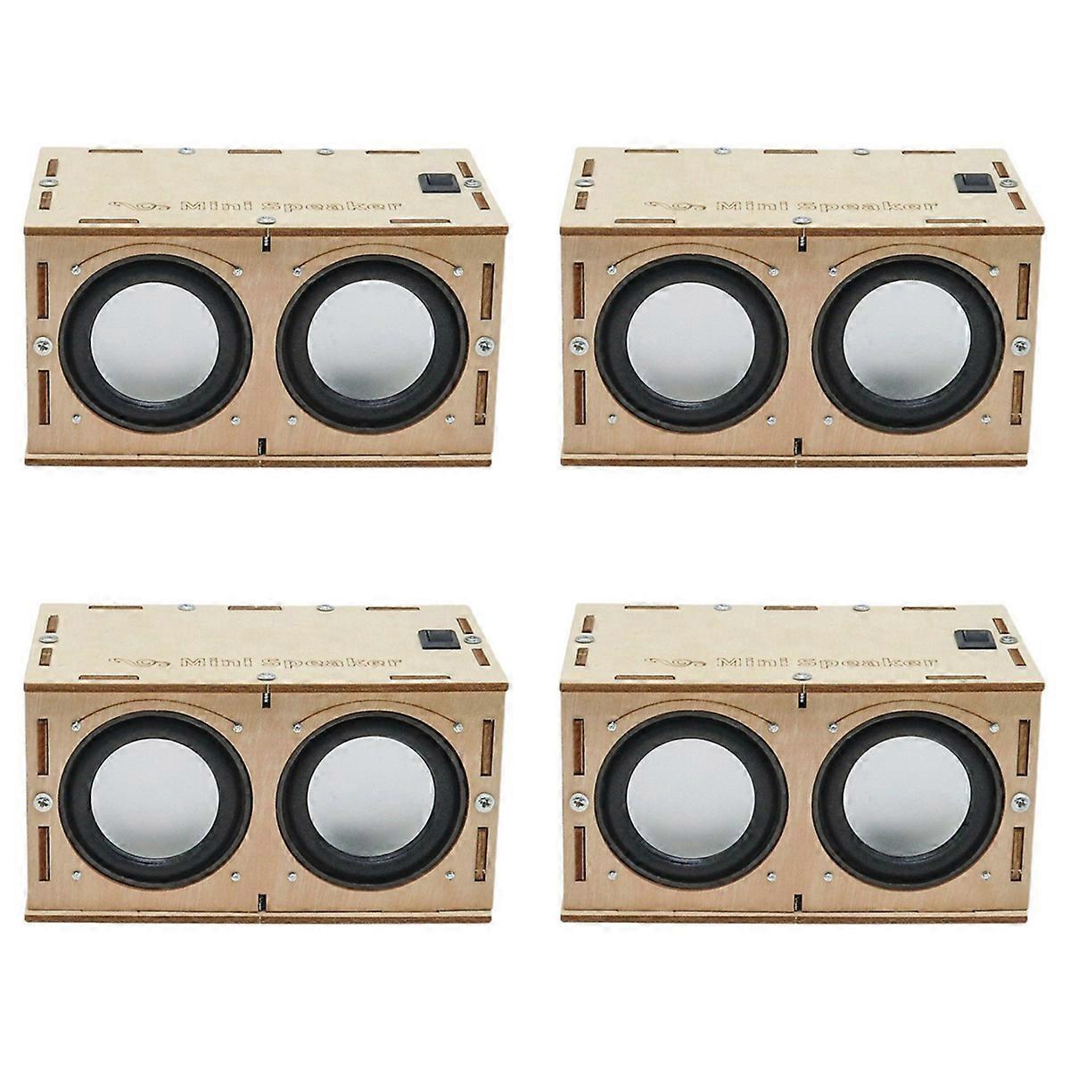DIY Bluetooth Speaker Box Kit Electronic Sound Amplifier
