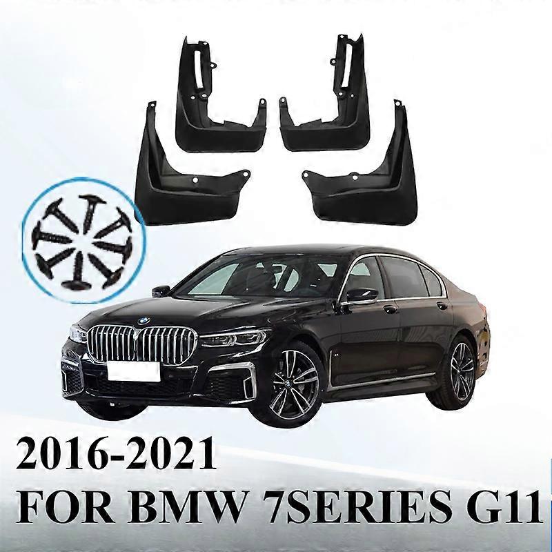Be suitable Mudguard For Bmw 7 series G11 2016 - 2021 2017 2018 2019 2020 Mud Flaps Mudguards Splash Guards Fender Mudflaps 4Pcs