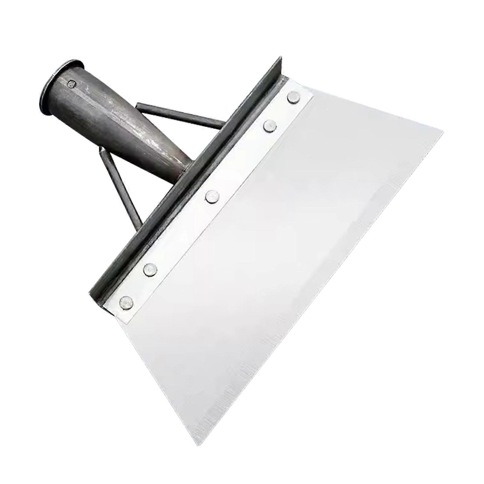 Steel Garden Scraper for Dethatching Edging Sharpen Steel Multi-Use Shovel Head for Home Yard