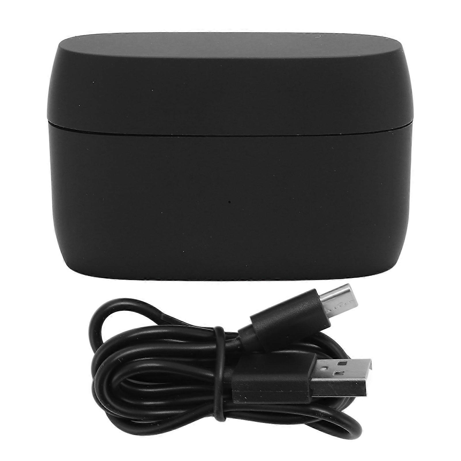 Black Charging Case for Elite 85t Earbuds - USB C Fast Charging with LED Indicator