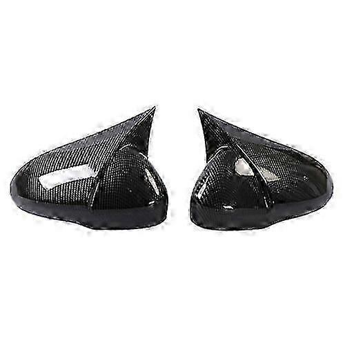 Fit For Fit For d Mondeo Fusion MK5 MKV5 2013-2018 Rearview Side Mirror Cover Wing Cap Exterior Door Rear View Case Trim Carbon Fiber