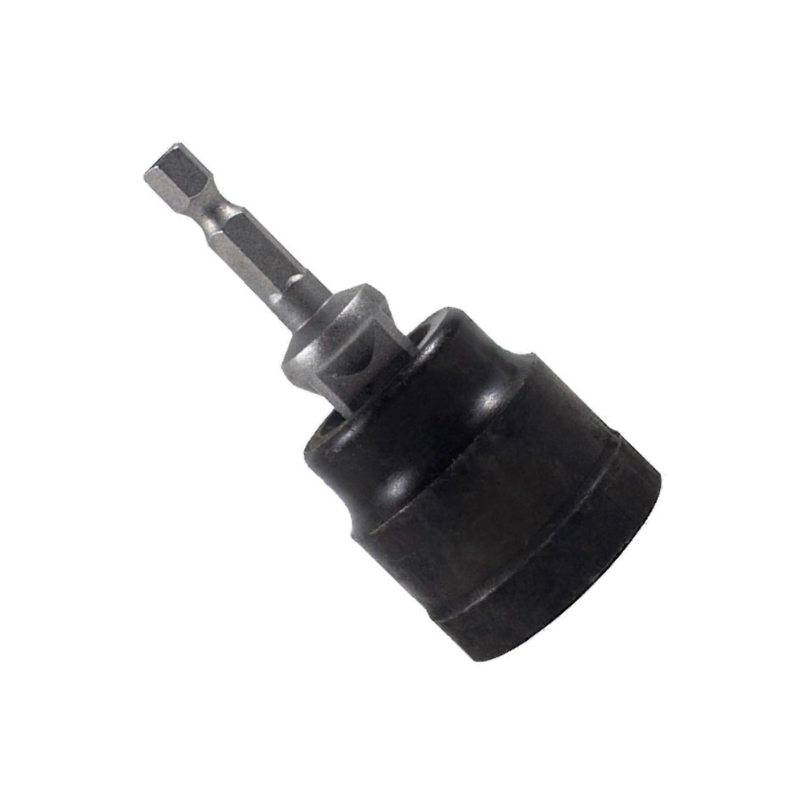 Torque Drill Adapter Scissor Jacking Socket Tool Alloy Steel Construction Supports Multiple Extension Attachments