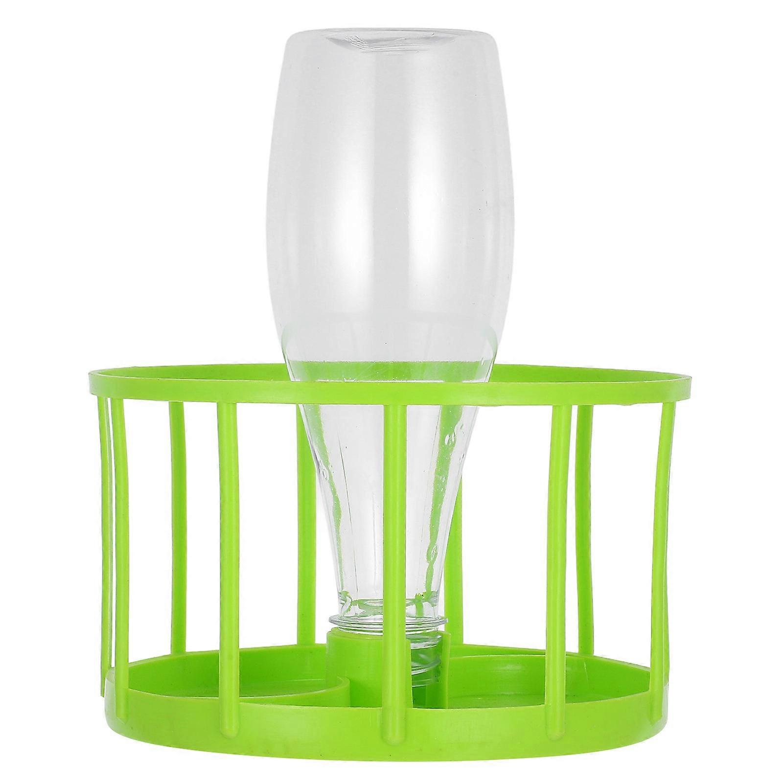 Automatic Reptile Water Dish Waterer Tortoise Lizard Turtle Feeding Home Use 7.7×6.3×6.3in 1Set