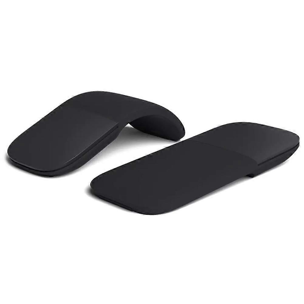 Bluetooth Arc Touch Mouse, Foldable Bluetooth Travel Mouse (Black)