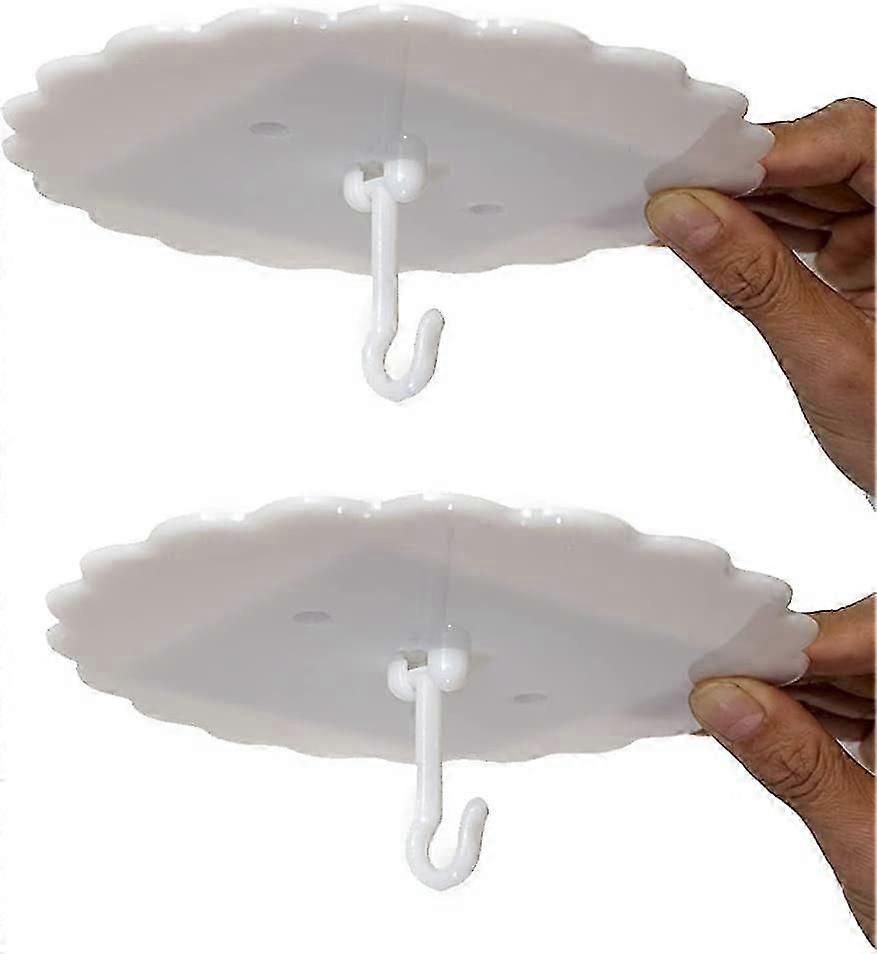 2 Pack Mosquito Net Hooks for Ceiling, Canopy, Easy to Install and Use