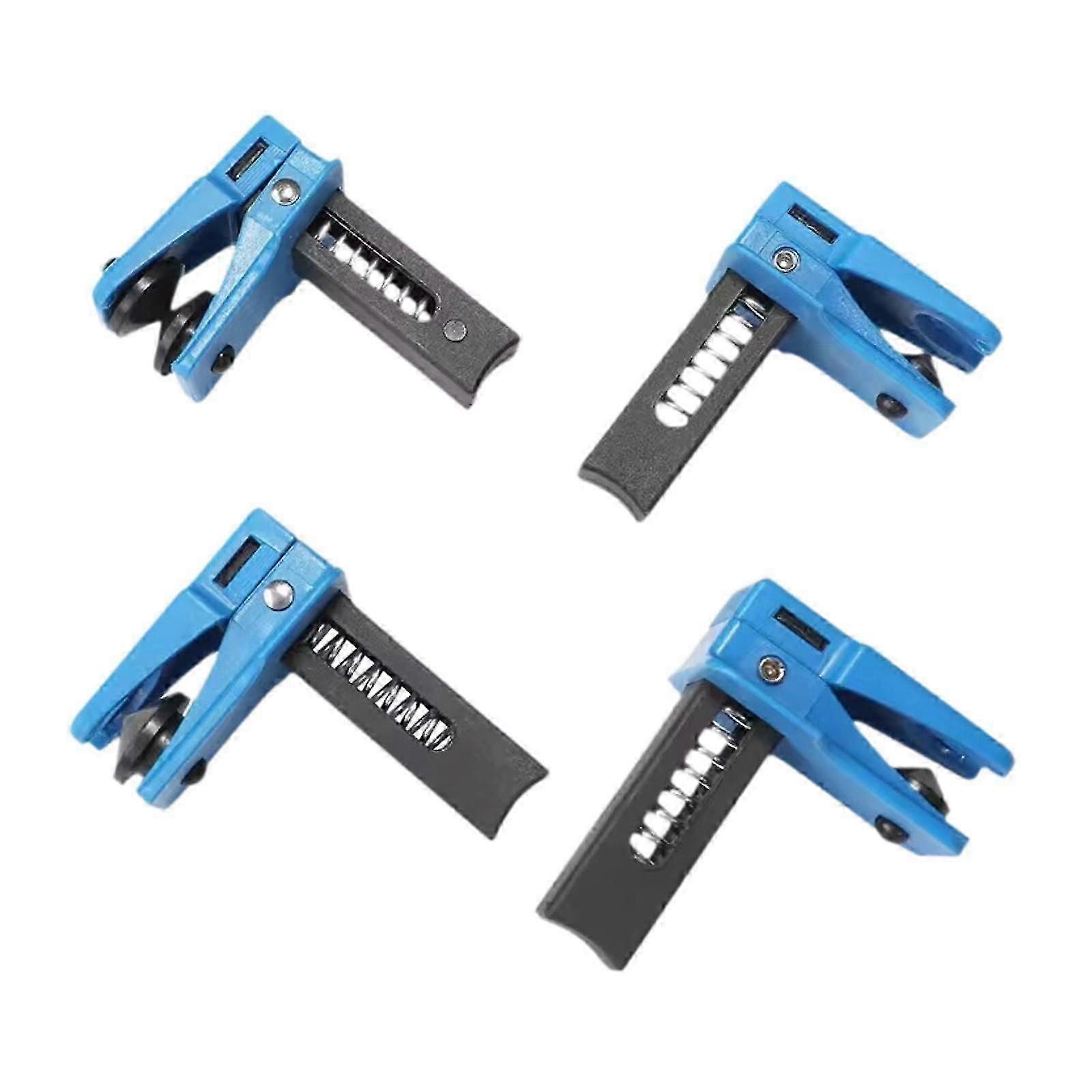 4Pcs Brake Fluid Line Clamp Tool Fitting for 5/16" 3/8" 1/2" Hose Sizes