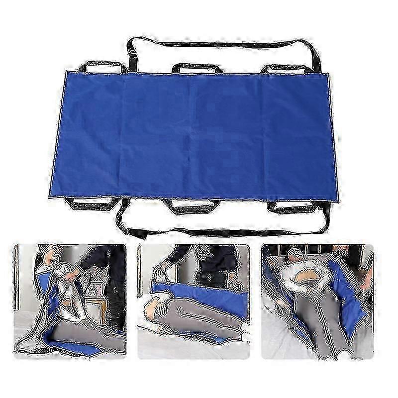 Positioning Bed Pad with Handles | Reusable Slide Sheet for Patient Transfer