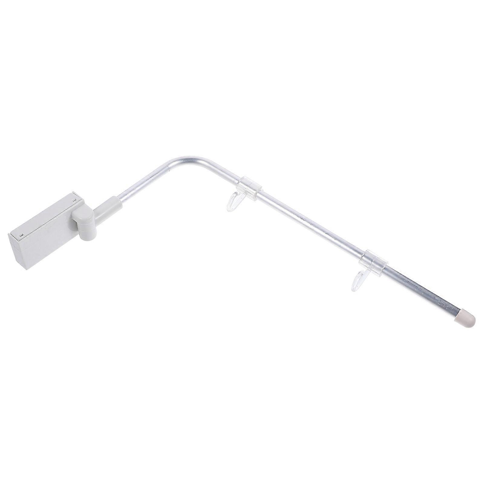 Magnetic Sign Holder with Shaped Base for Display Signs, Transparent Acrylic, Versatile Organization for Shopping Malls