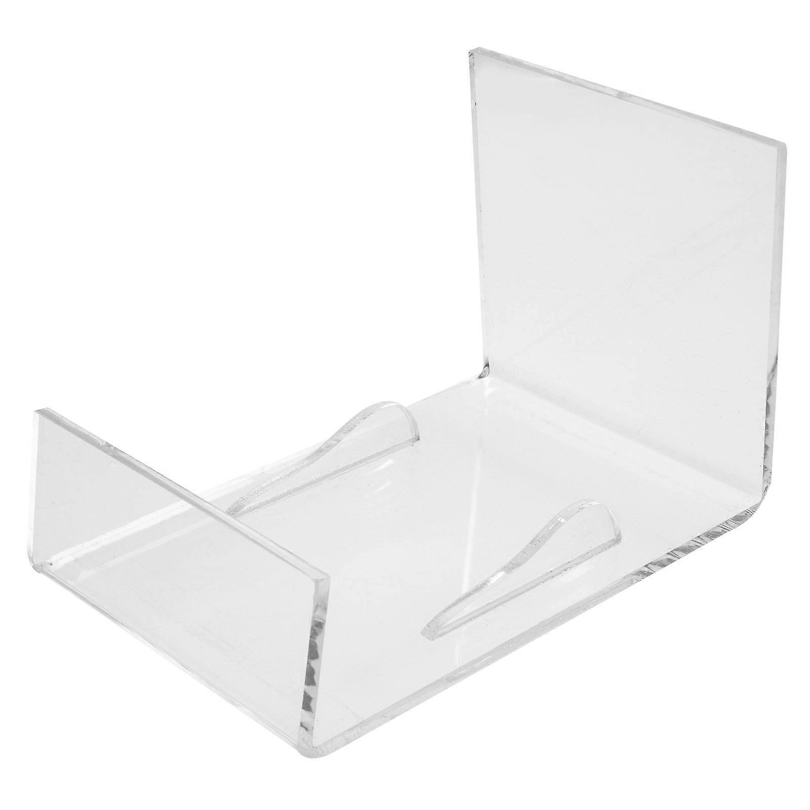 Acrylic Pot Display Rack 2pcs Supermarket Cookware Stand Saucepan Holder