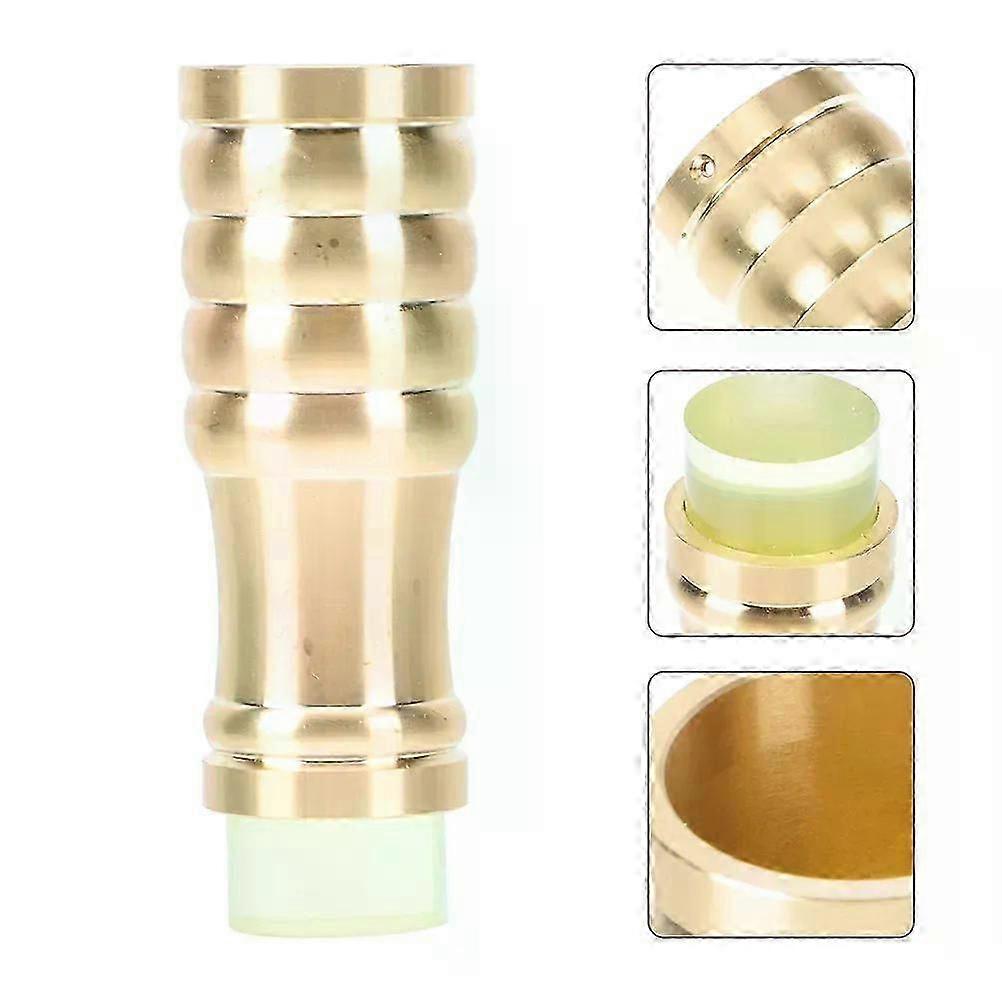 Trekking Poles Crutch Elder Travel Walking Stick Cane Tips 47X14CM Rubber Brass Foot Cover Fit For