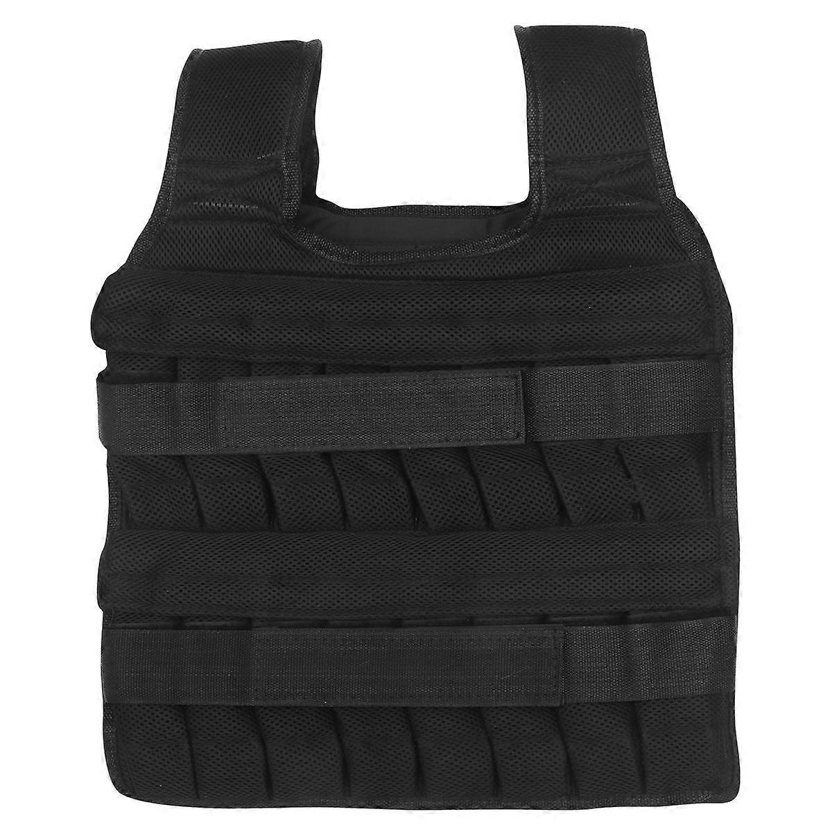 Men Weighted Vest Strength Training High Density Net Cloth Sports Gear 36x35x1cm Home Workout 1Set