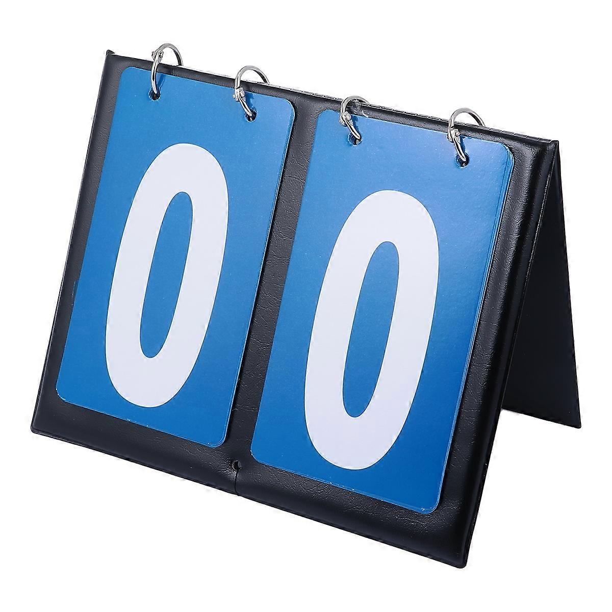 Basketball Scoreboard Flipper Durable Outdoor Match Score Display Easy to Read Hanging Hooks for Sports Competitions