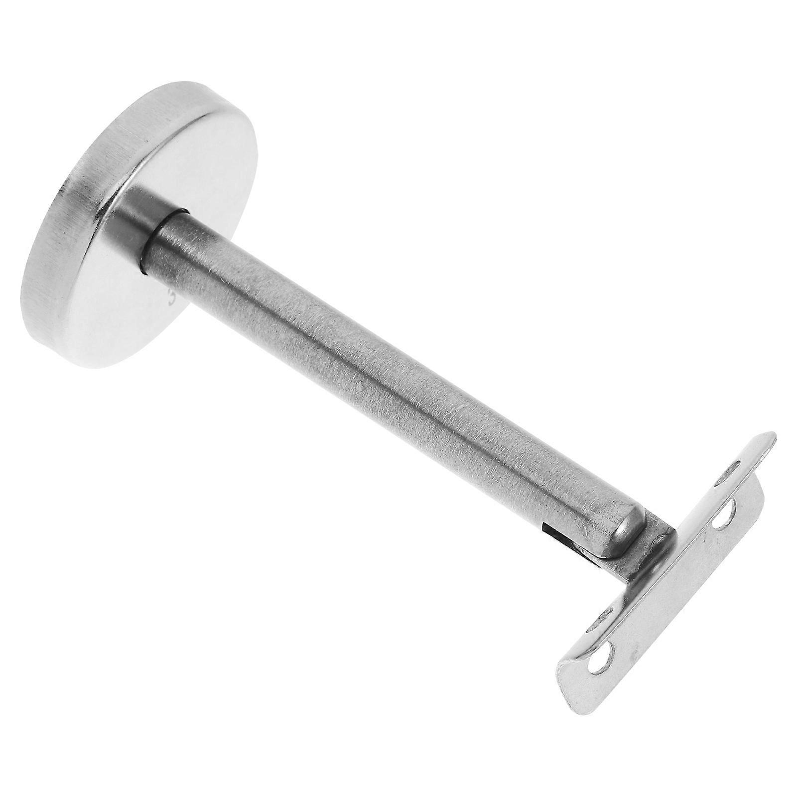 Stainless Steel Handrail Bracket for Wall Mount Durable and Stable Support Silver Color Fits