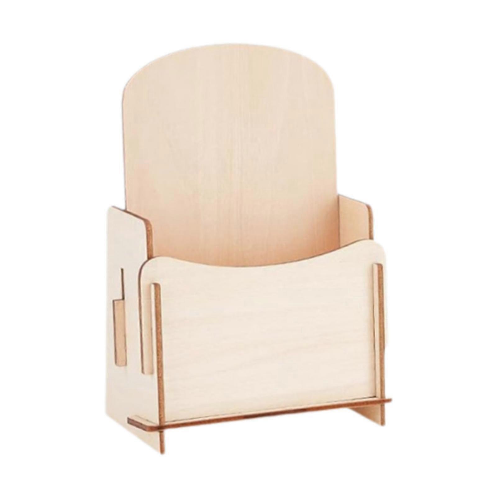 Desktop Organizer Rack Detachable Book Display Rack for Office Home Ornament