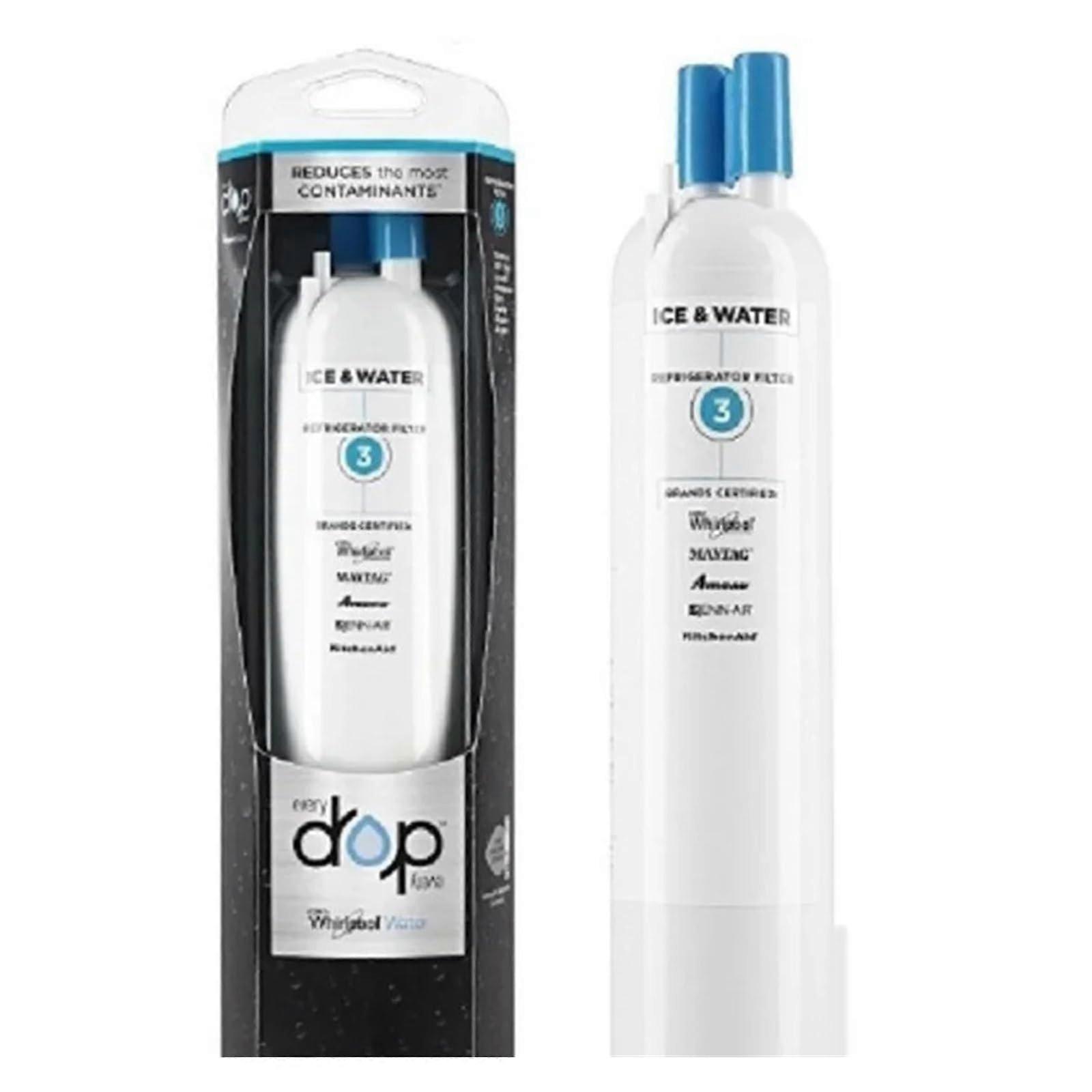 Refrigerator Charcoal Filter, Water Purifier, Replaces EDR3RXD1, Compatible with Everydrop, Filter3