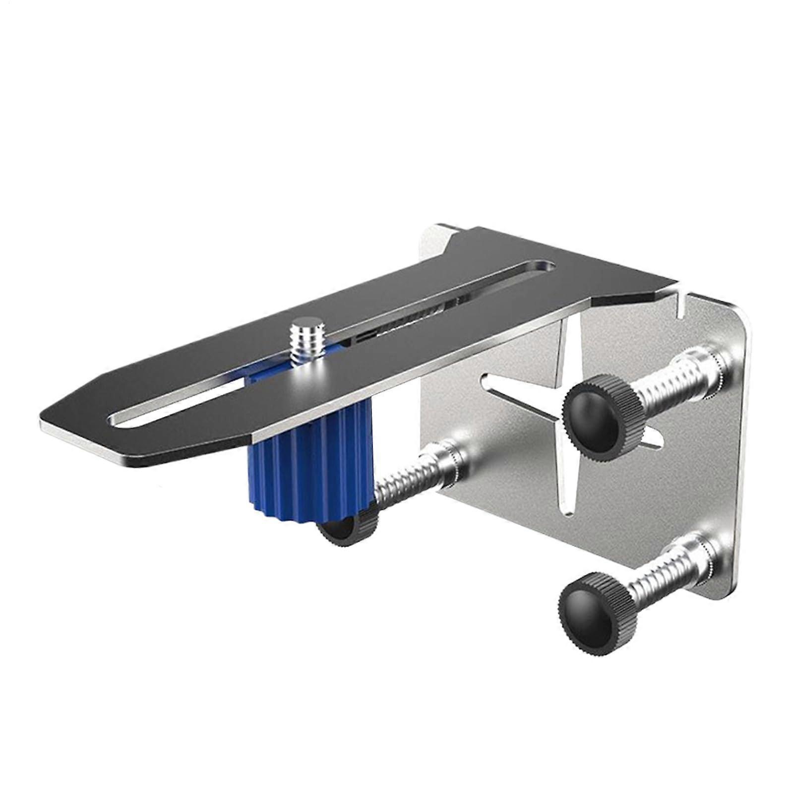 Wall bracket for levels, made of stainless steel, portable accessory for tools with holder for measurements in decoration and engineering projects