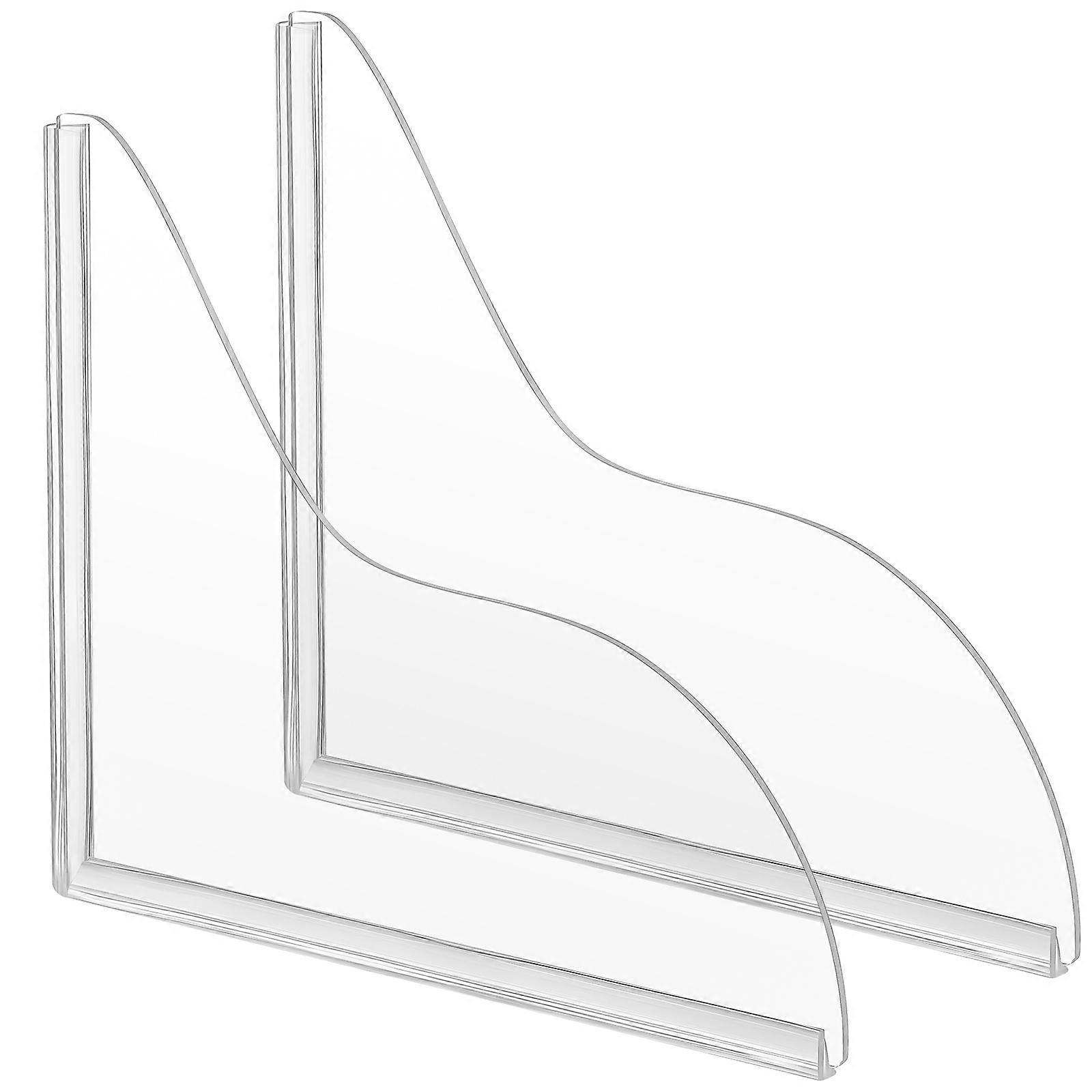 Acrylic Kitchen Sink Splash Guard for Bathroom Washbasin & Bathtub Corner Easy Install Water Barrier to Protect Countertops & Floors from Water
