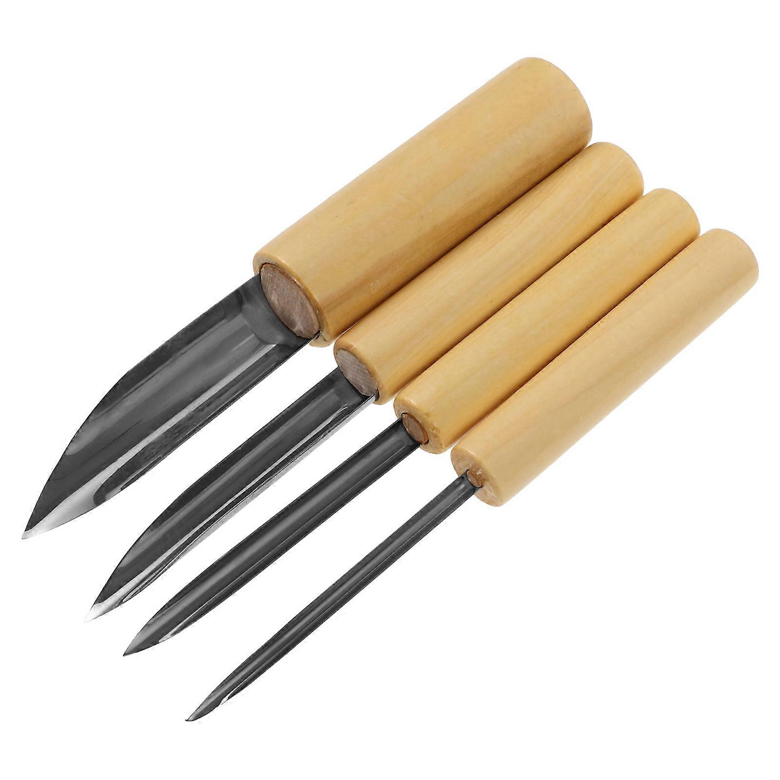 Clay Sculpture Tool Ceramic Hole Punch Practical For Metal Material Circle Shaping 4Pcs