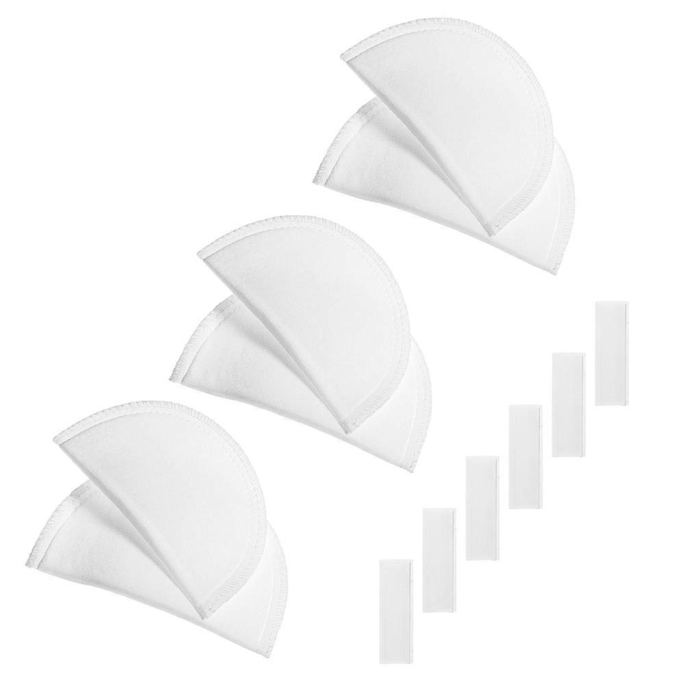 女性の服のための通気性のあるスポンジの肩の増強剤標準設計の軽量の湾曲した形3ペア