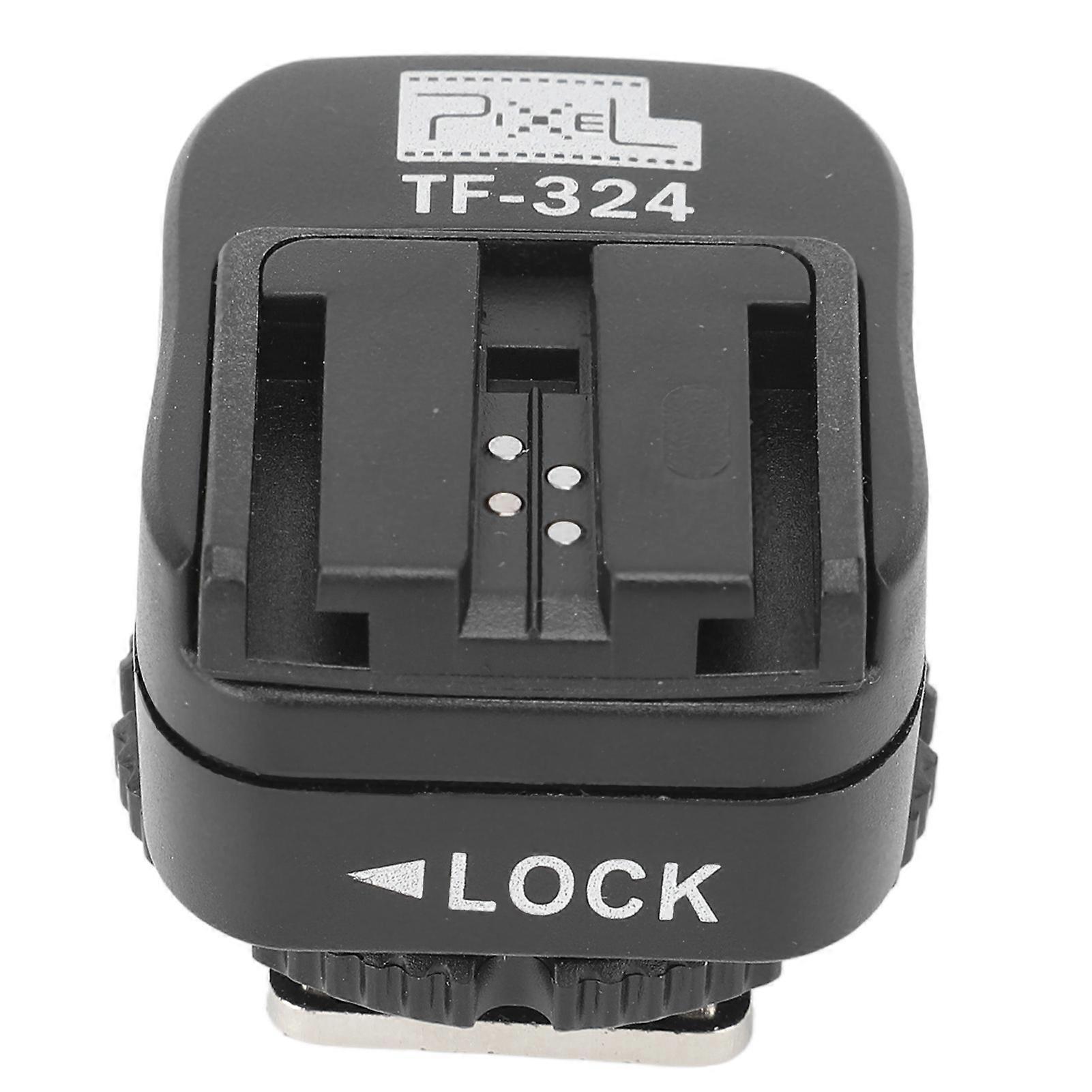 Flash Hot Shoe Adapter with PC Sync Port Easy Installation Stable Connection Camera Accessory for SB900 SB27 SB80DX SB50DX