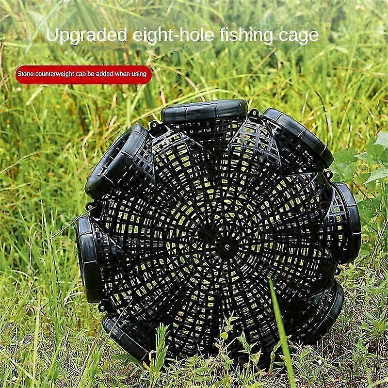 Folding Crayfish Catcher Casting Fish Network Crab Crayfish Shrimp Smelt Eels Traps
