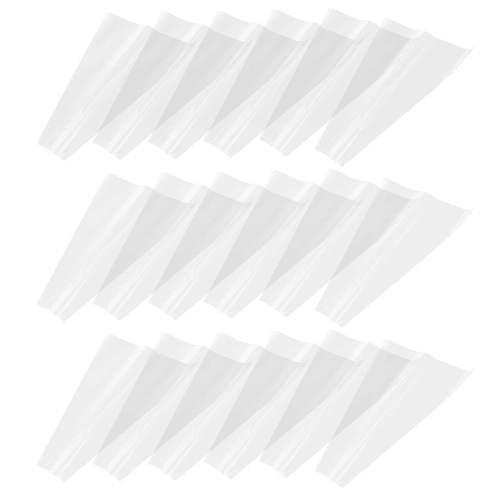 Transparent Flower Packaging Bags for Arrangement Made of Durable Plastic Ideal for Gifts and Occasions 50 Pcs