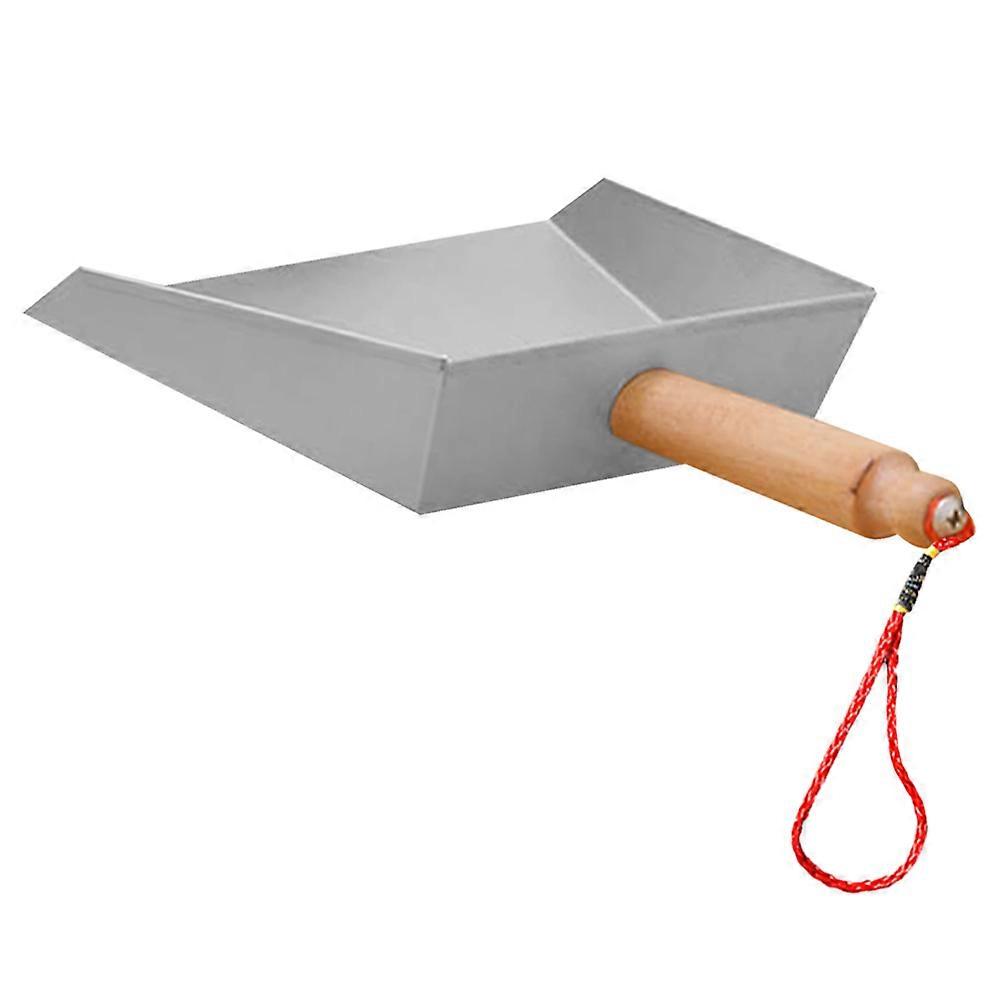Here's a refined and professional product description based on your input:
**Mini Stainless Steel Dustpan with Short Handle – Compact Cleaning