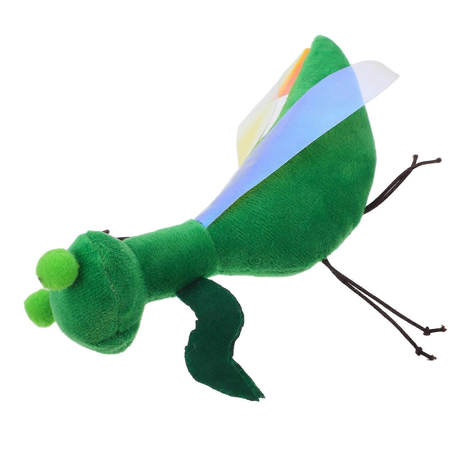 Interactive Pet Supply Mantis Shaped Catnip Plush Toy for Cats Self-Entertaining Play Soft Material 1Pcs