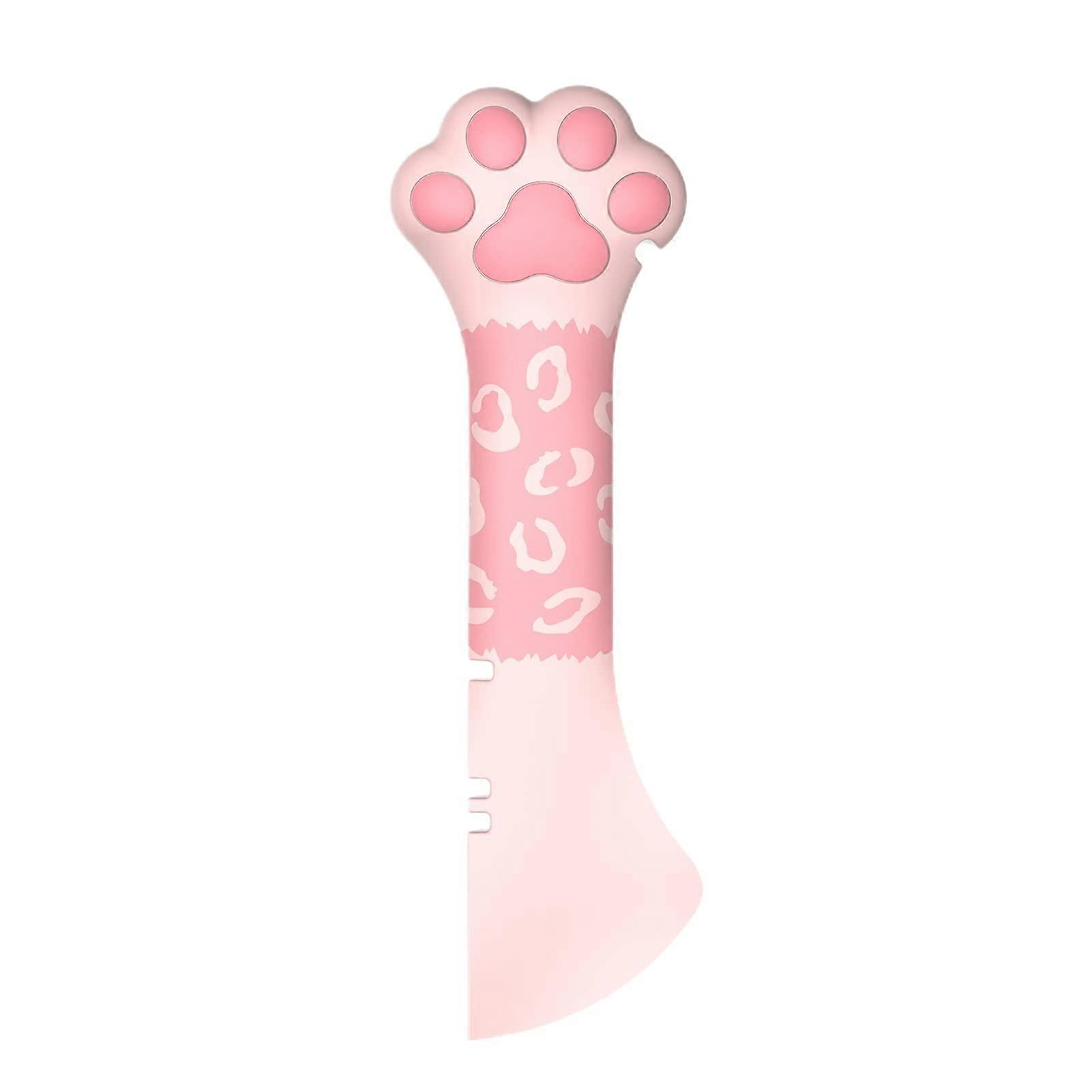 Cat Food Spatula Silicone Feeding Spoon Lid for Home Use, Durable Kitchen Accessory, Easy to Clean, BPA-Free