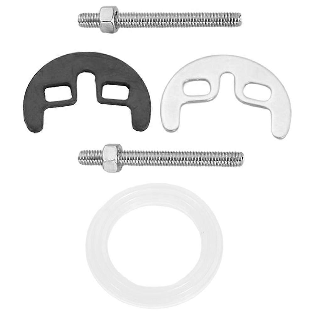 Plumbing Fixing Tool Kit For Homeowners Fixtures With Extended Screw Length And Durable Metal Material 1 Set