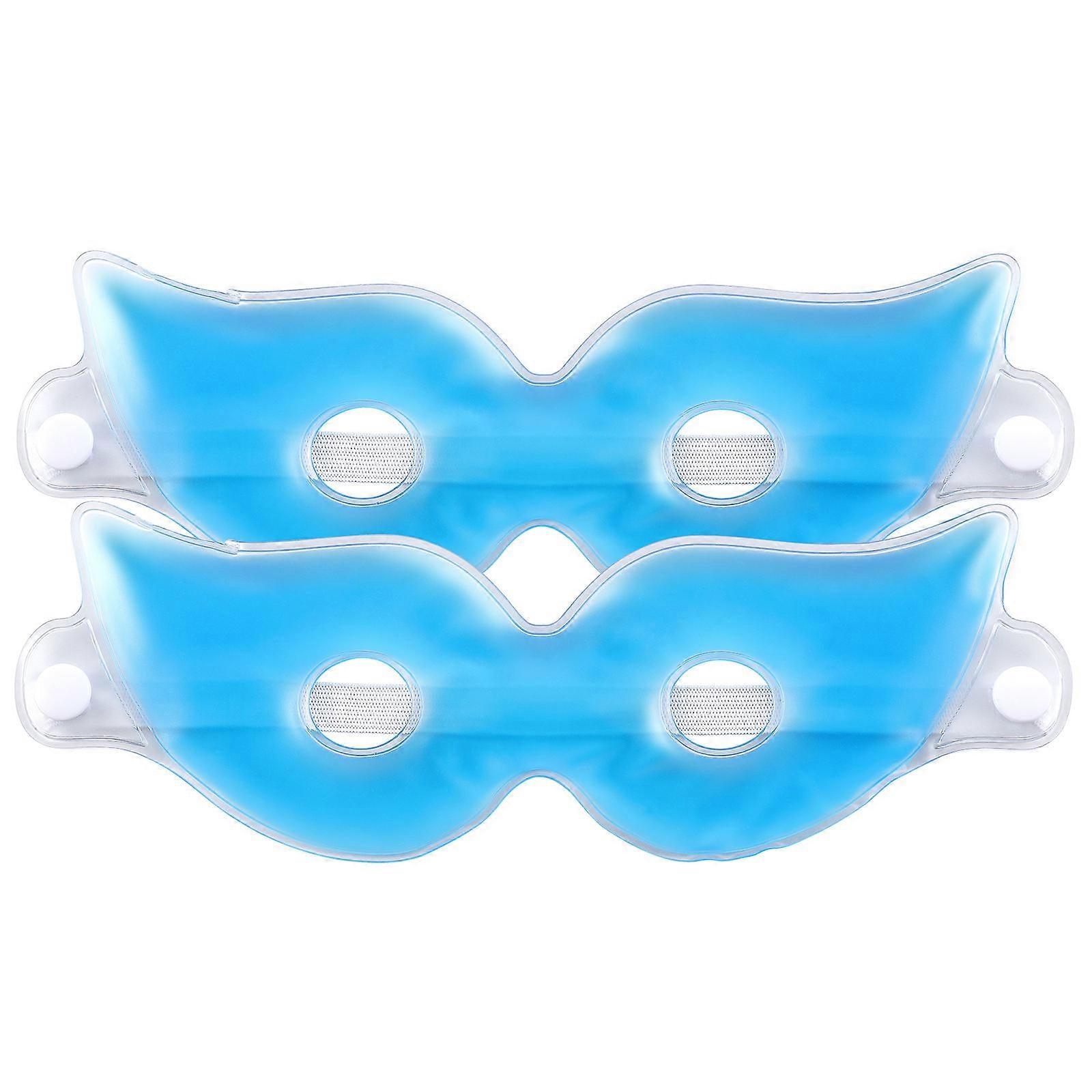 Eyes Treatment Gel Eye Mask Reusable Design For 2Set Sky- Compress Functionality